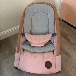 Maxi Cosi baby rocker pink and grey